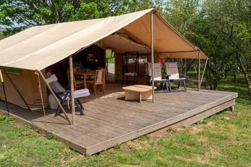 Chirps Safari Tent - Outside of the tent